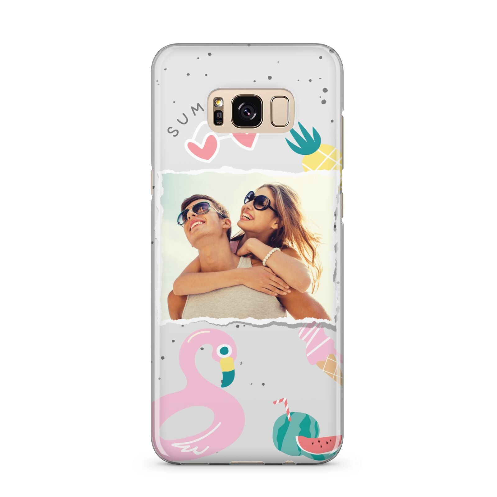 Summer Photo Personalised Samsung Galaxy S8 Plus Case