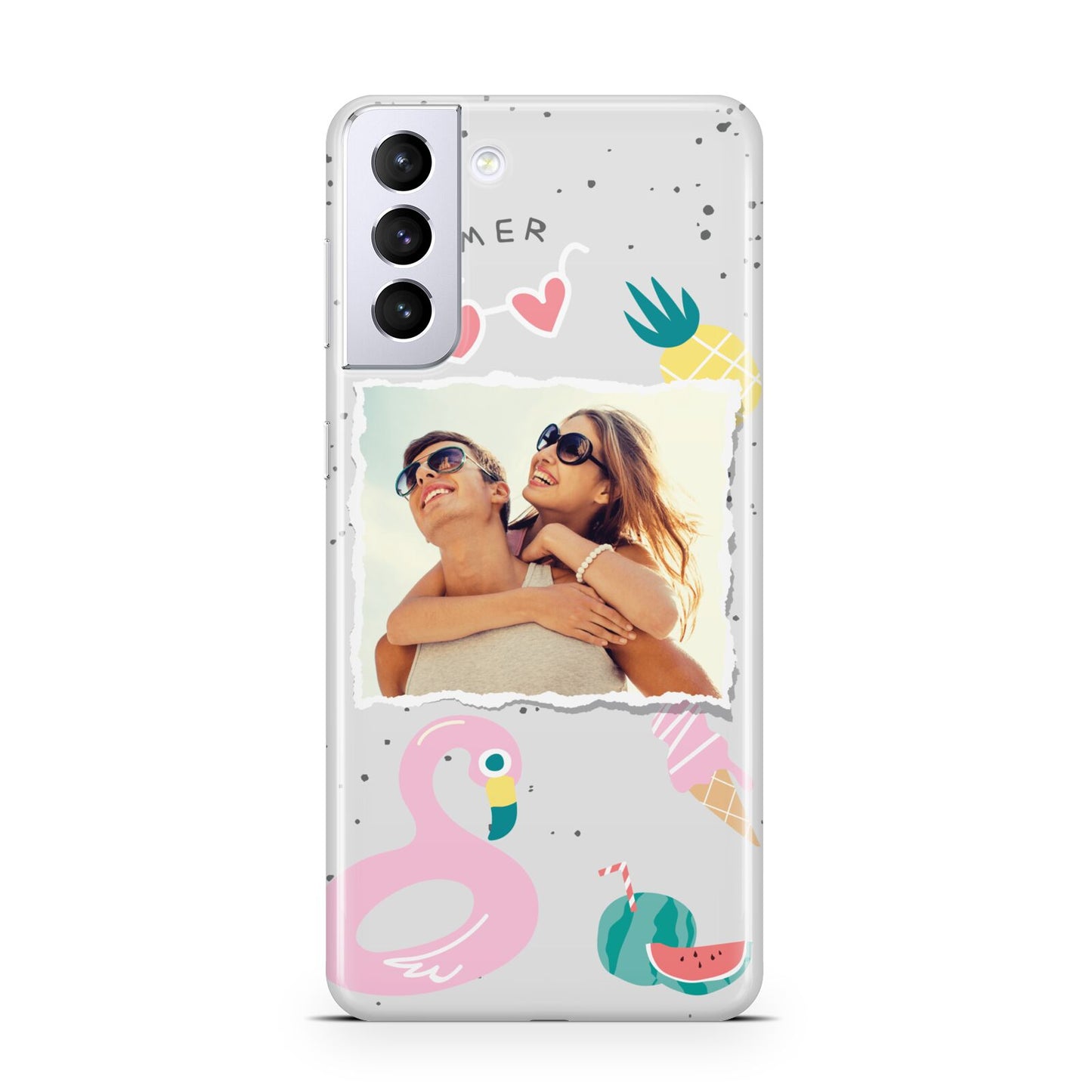 Summer Photo Personalised Samsung S21 Plus Case