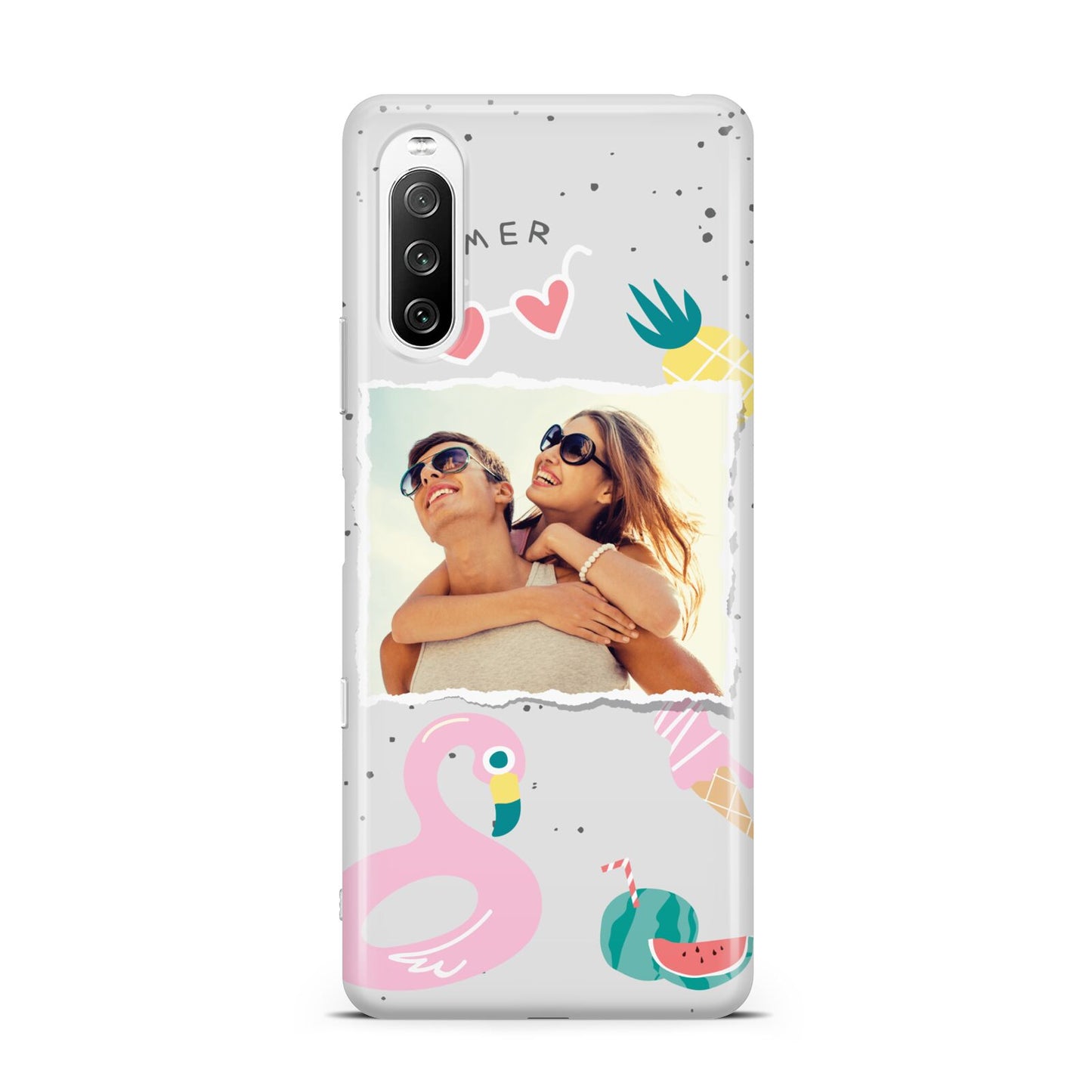 Summer Photo Personalised Sony Xperia 10 III Case