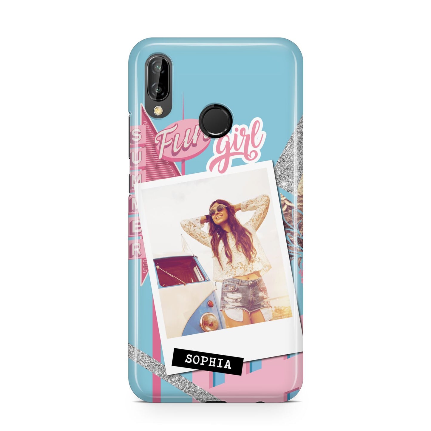 Summer Picture Collage Personalised Huawei P20 Lite Phone Case