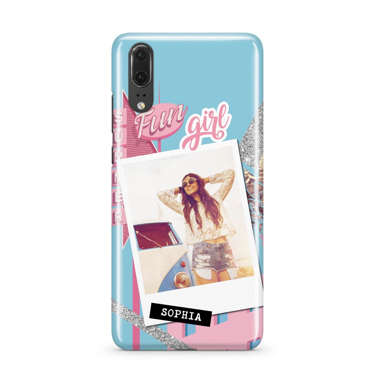 Summer Picture Collage Personalised Huawei P20 Phone Case