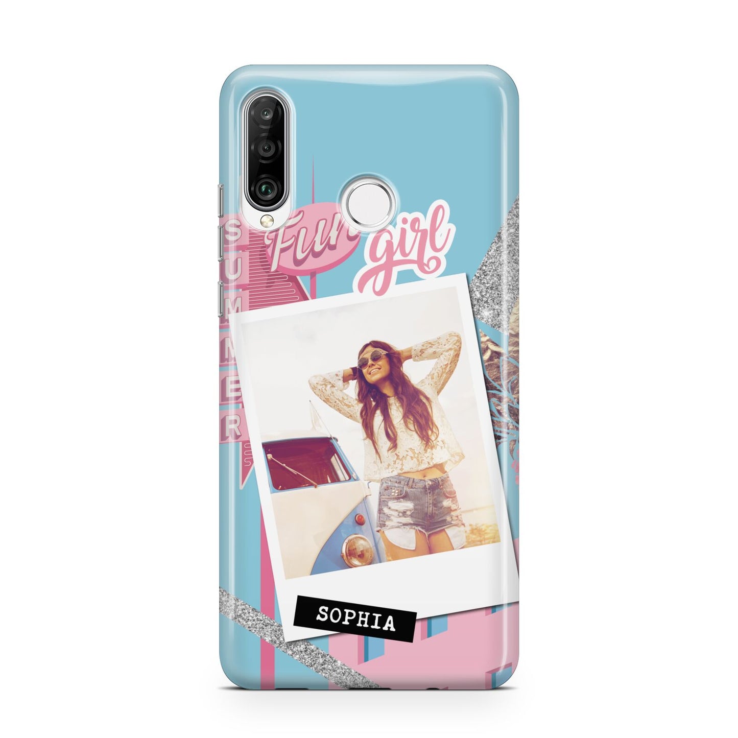 Summer Picture Collage Personalised Huawei P30 Lite Phone Case