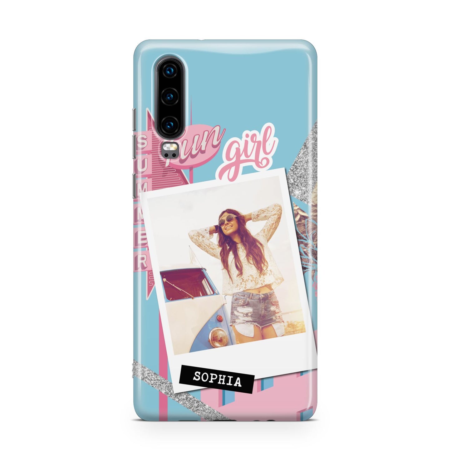 Summer Picture Collage Personalised Huawei P30 Phone Case