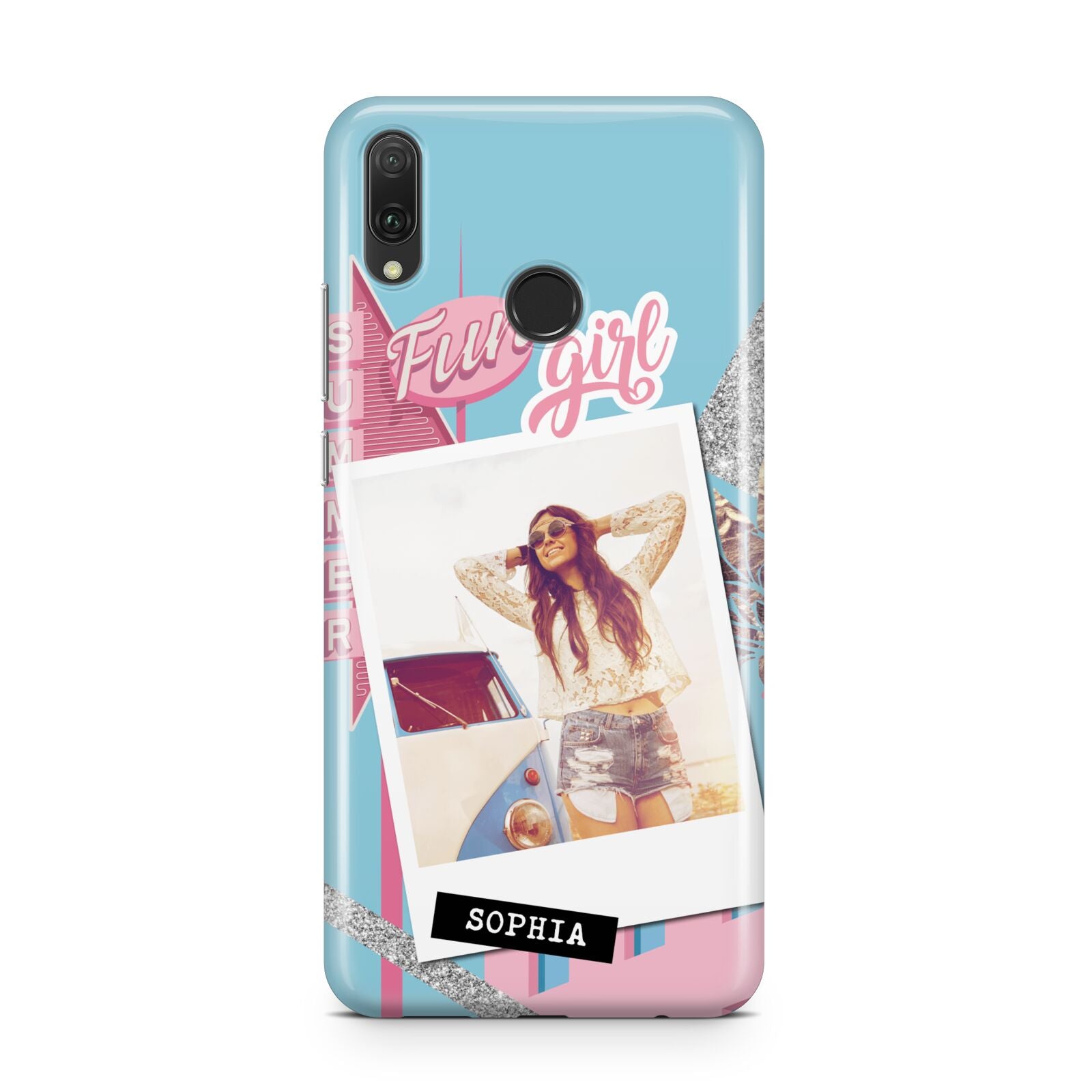 Summer Picture Collage Personalised Huawei Y9 2019