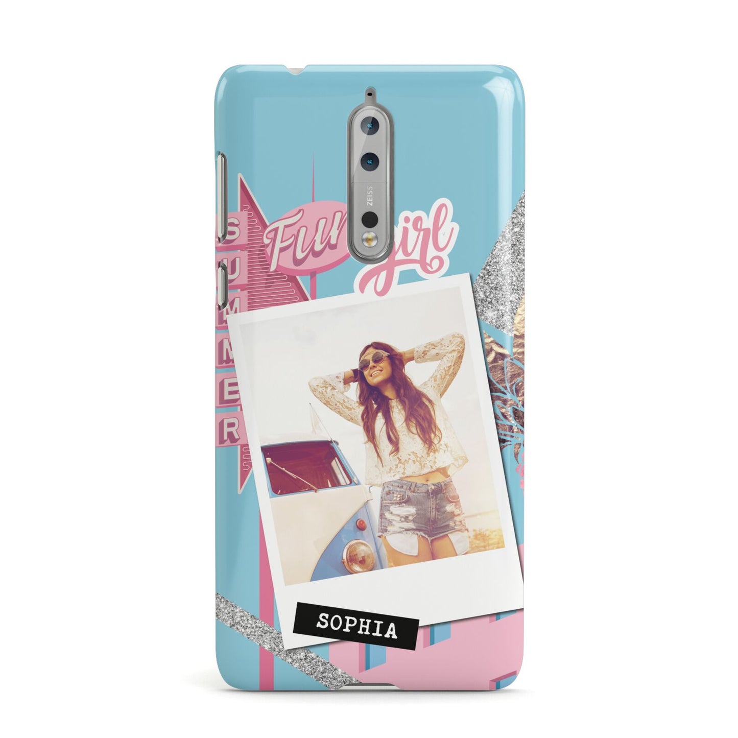 Summer Picture Collage Personalised Nokia Case