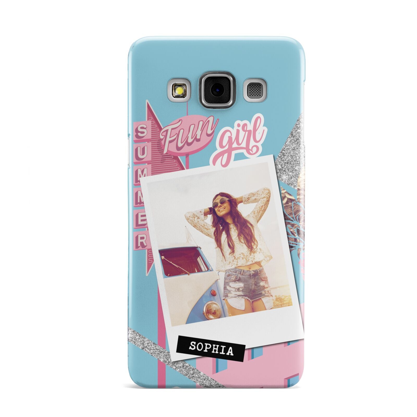 Summer Picture Collage Personalised Samsung Galaxy A3 Case