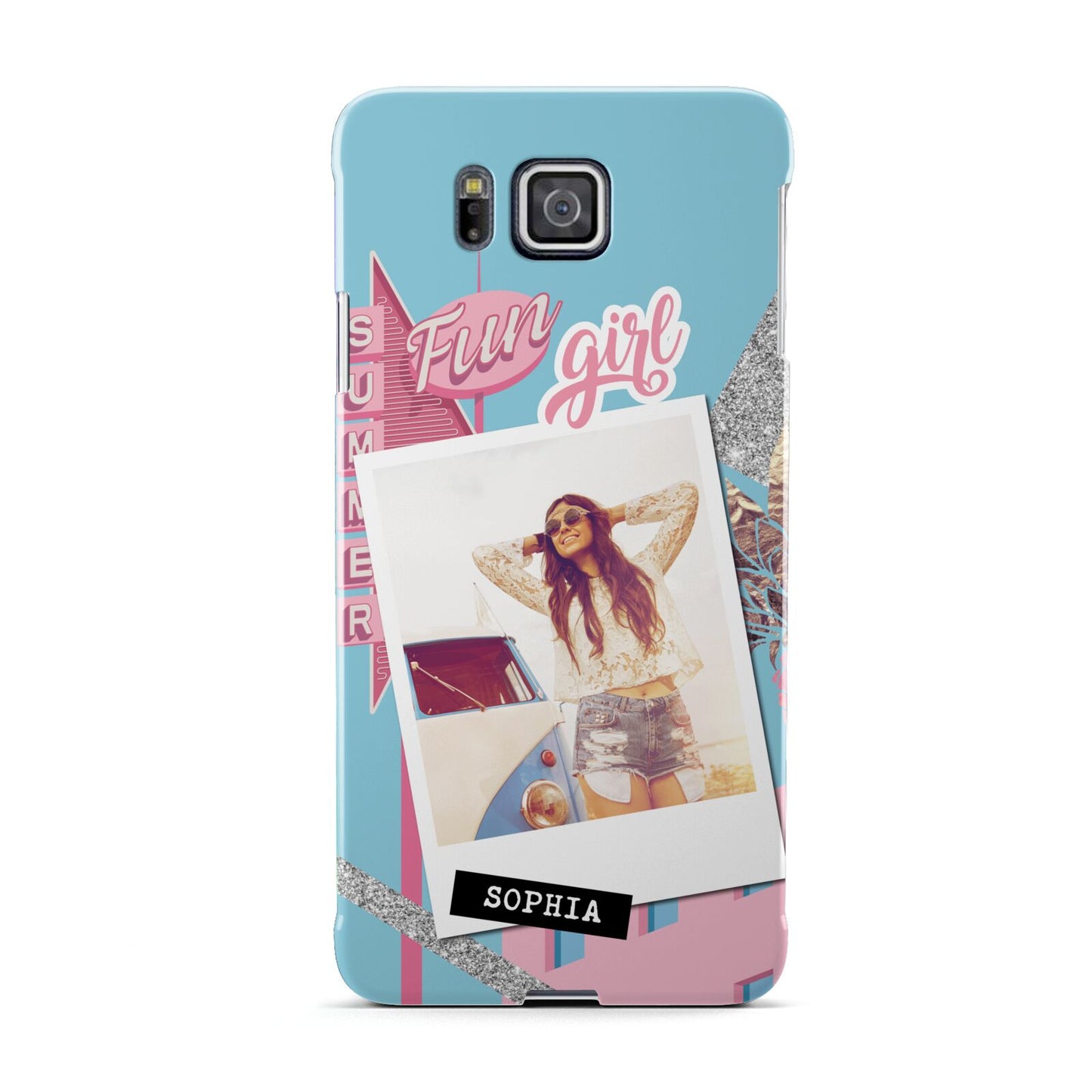 Summer Picture Collage Personalised Samsung Galaxy Alpha Case