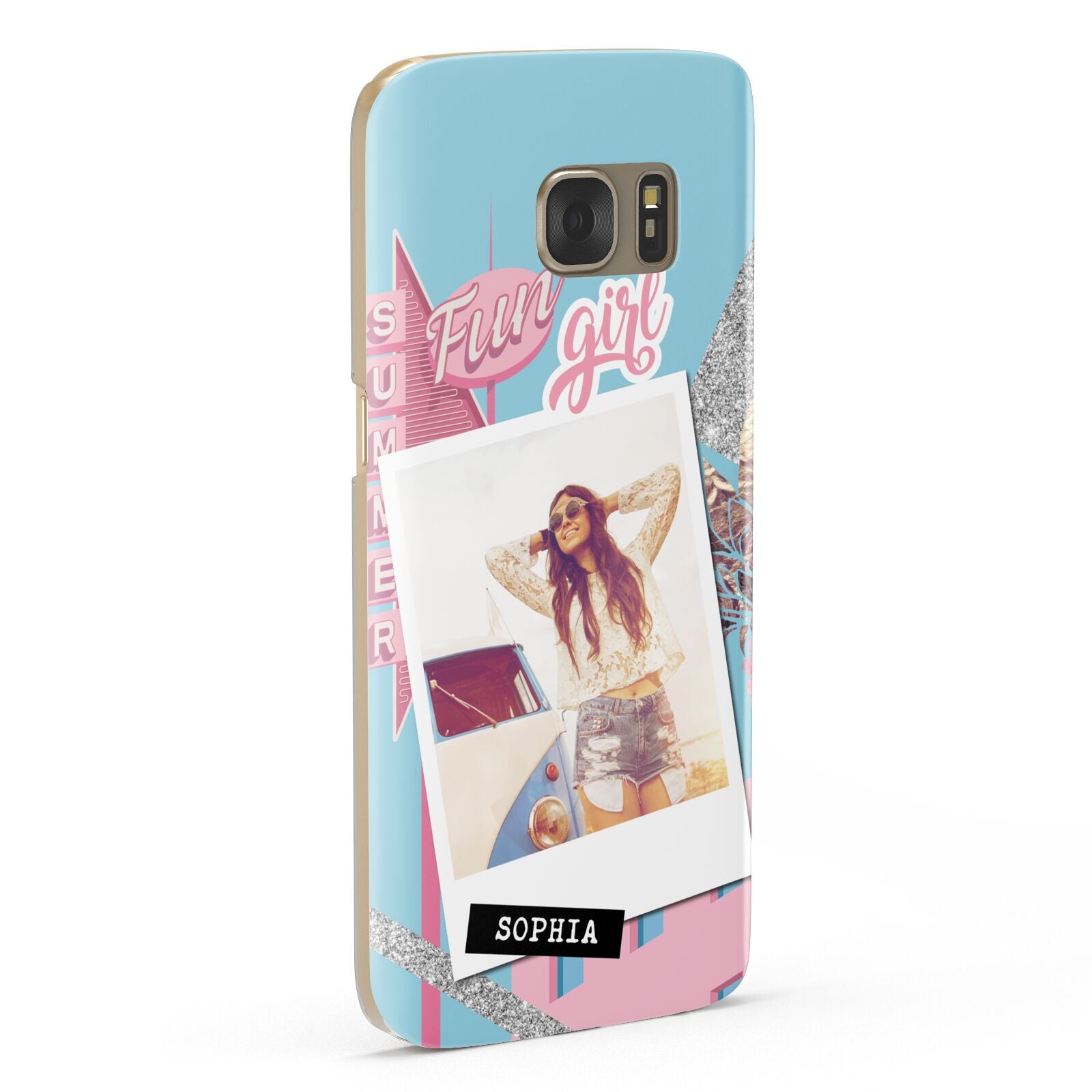 Summer Picture Collage Personalised Samsung Galaxy Case Fourty Five Degrees