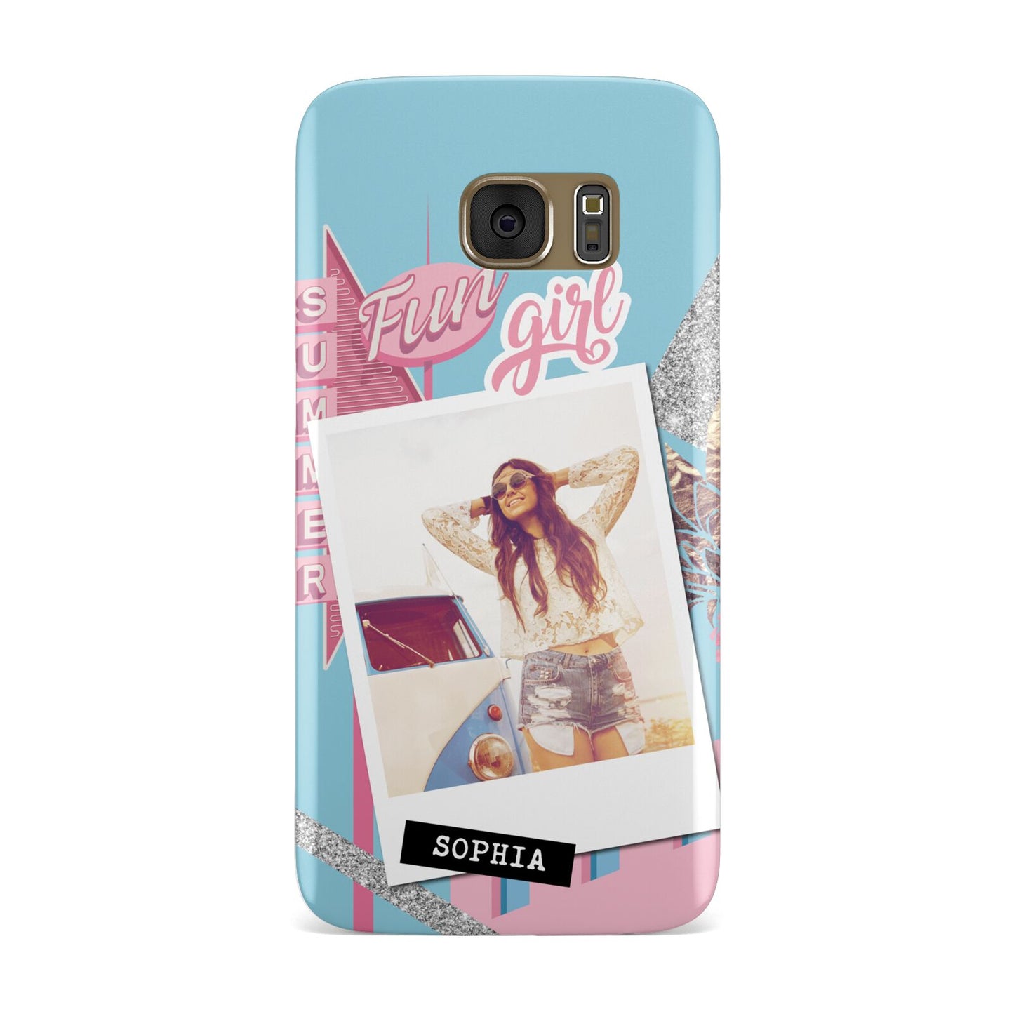 Summer Picture Collage Personalised Samsung Galaxy Case