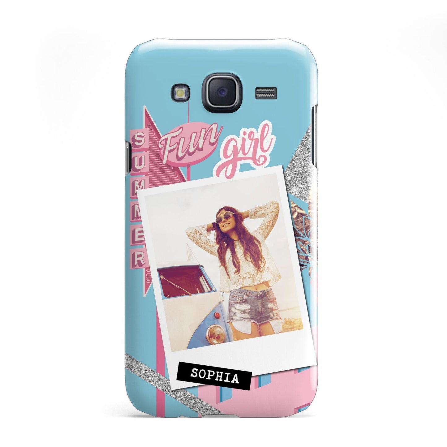 Summer Picture Collage Personalised Samsung Galaxy J5 Case