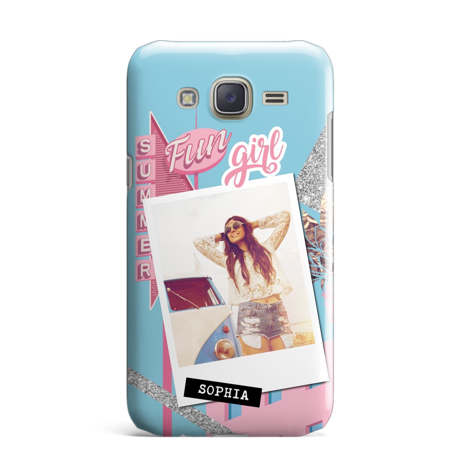 Summer Picture Collage Personalised Samsung Galaxy J7 Case