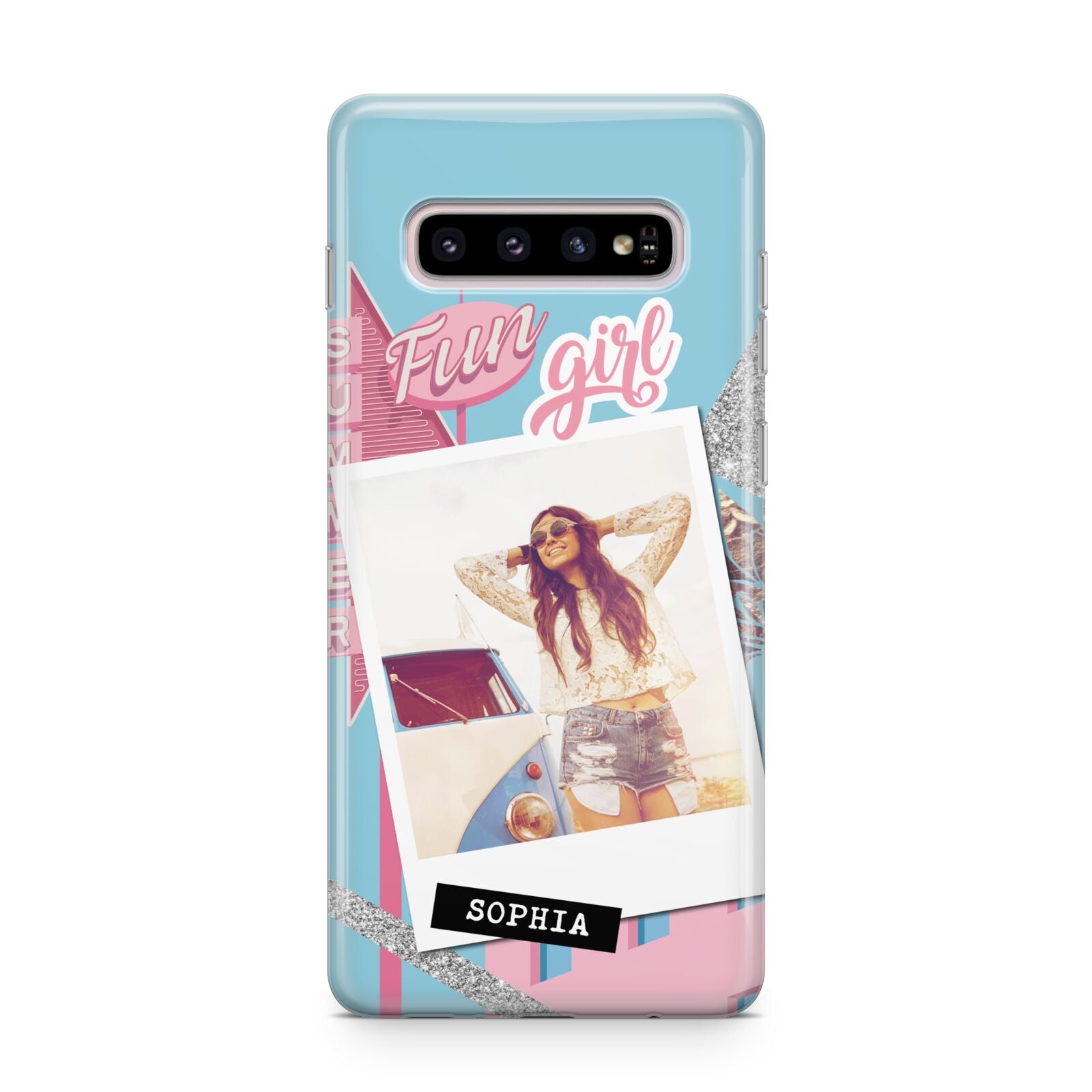 Summer Picture Collage Personalised Samsung Galaxy S10 Plus Case