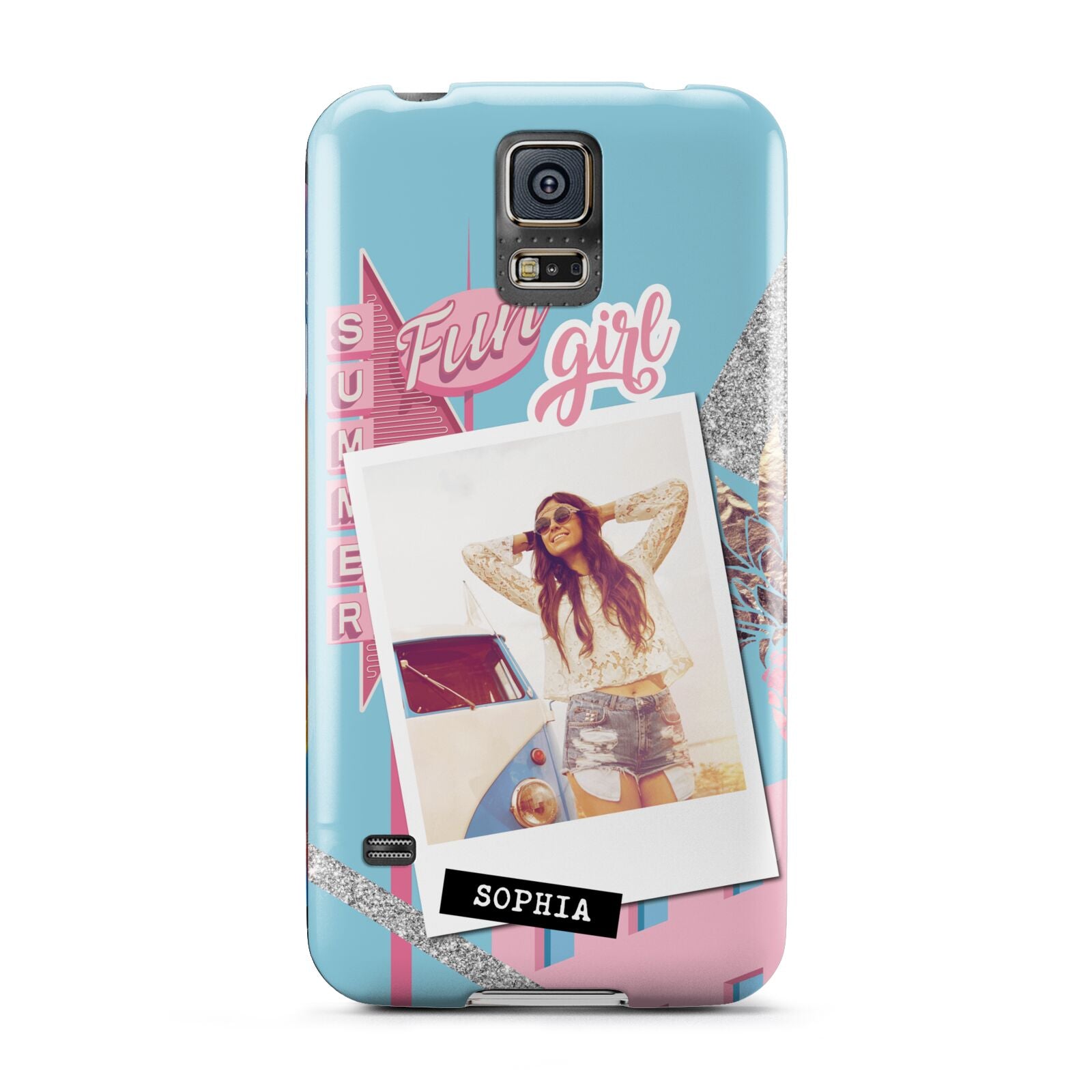 Summer Picture Collage Personalised Samsung Galaxy S5 Case