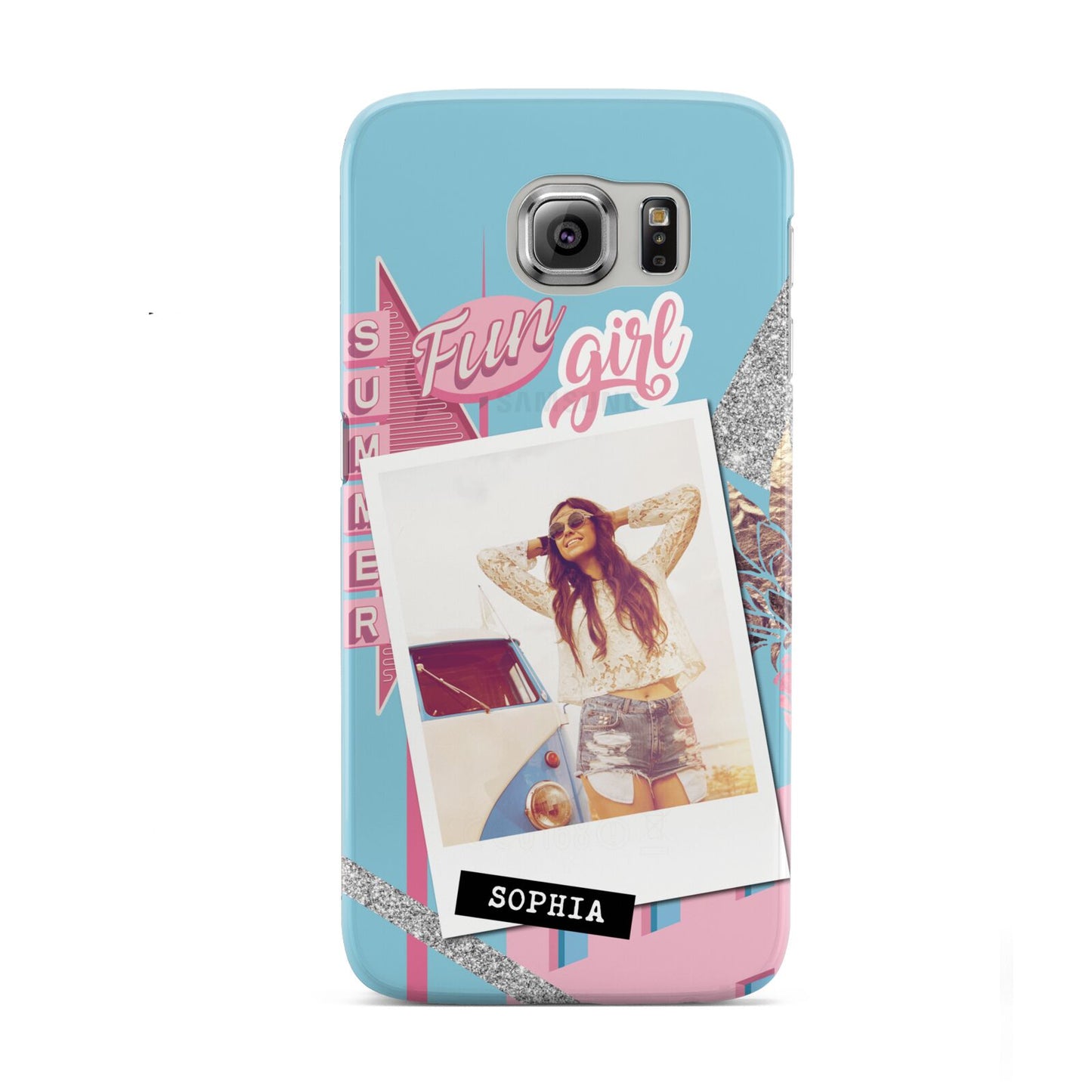 Summer Picture Collage Personalised Samsung Galaxy S6 Case