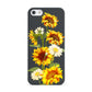 Sunflower Floral Apple iPhone 5 Case