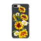 Sunflower Floral Apple iPhone 7 8 Plus 3D Tough Case
