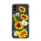 Sunflower Floral Apple iPhone XS 3D Tough