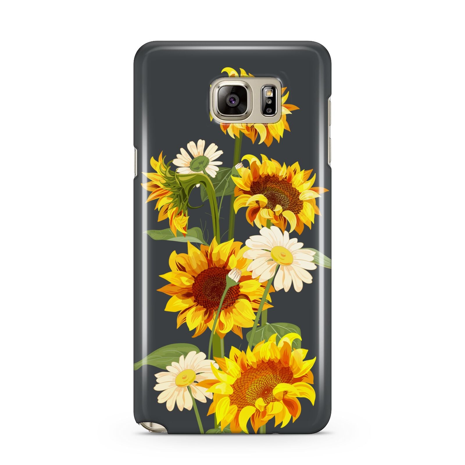 Sunflower Floral Samsung Galaxy Note 5 Case