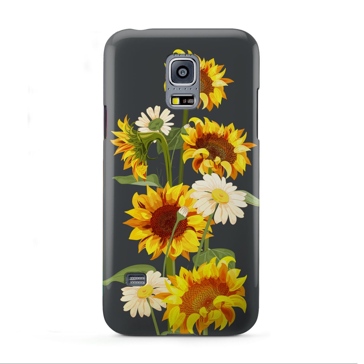 Sunflower Floral Samsung Galaxy S5 Mini Case