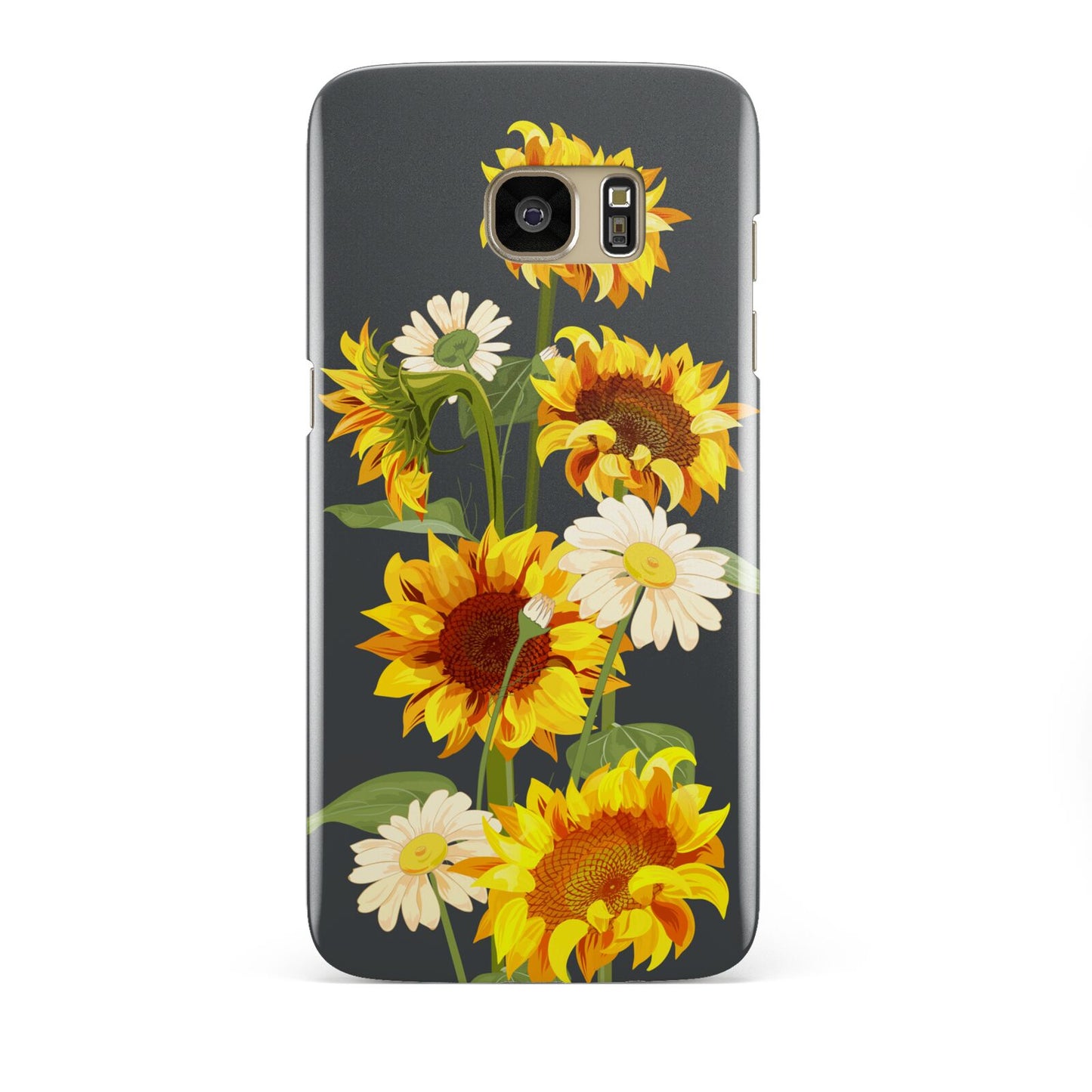 Sunflower Floral Samsung Galaxy S7 Edge Case