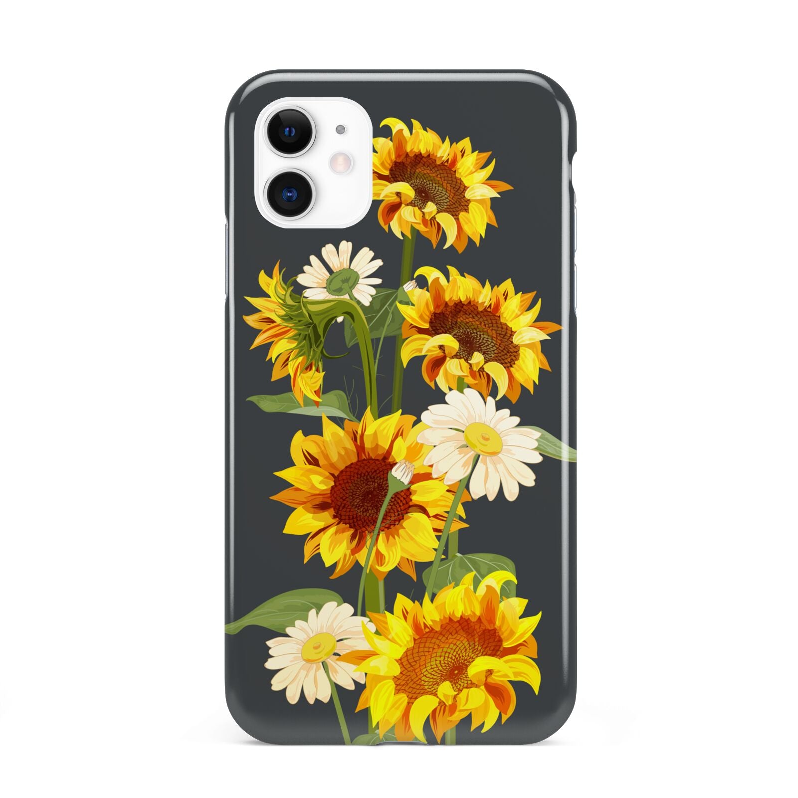 Sunflower Floral iPhone 11 3D Tough Case