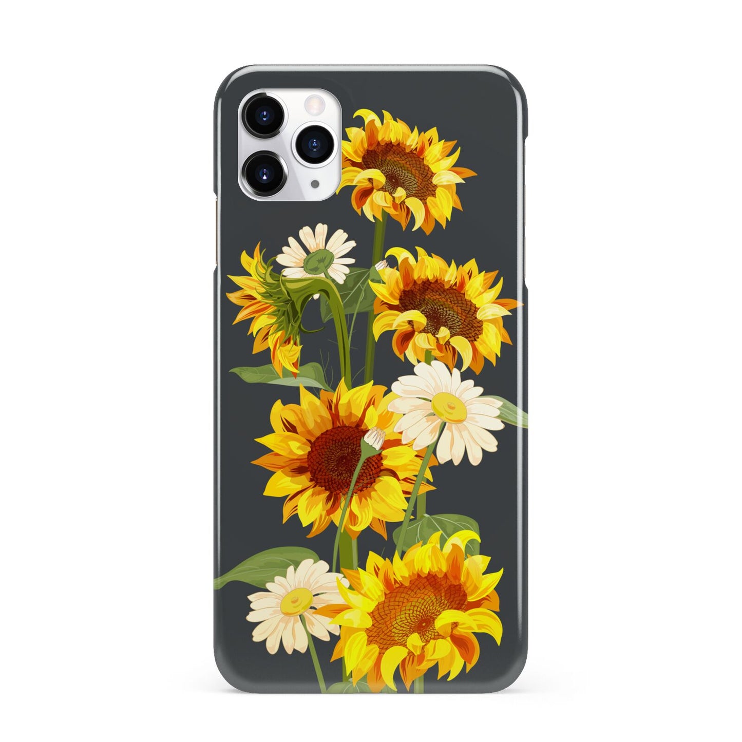 Sunflower Floral iPhone 11 Pro Max 3D Snap Case