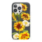 Sunflower Floral iPhone 13 Pro Full Wrap 3D Snap Case
