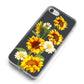 Sunflower Floral iPhone 8 Bumper Case on Silver iPhone Alternative Image