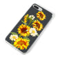 Sunflower Floral iPhone 8 Plus Bumper Case on Silver iPhone Alternative Image