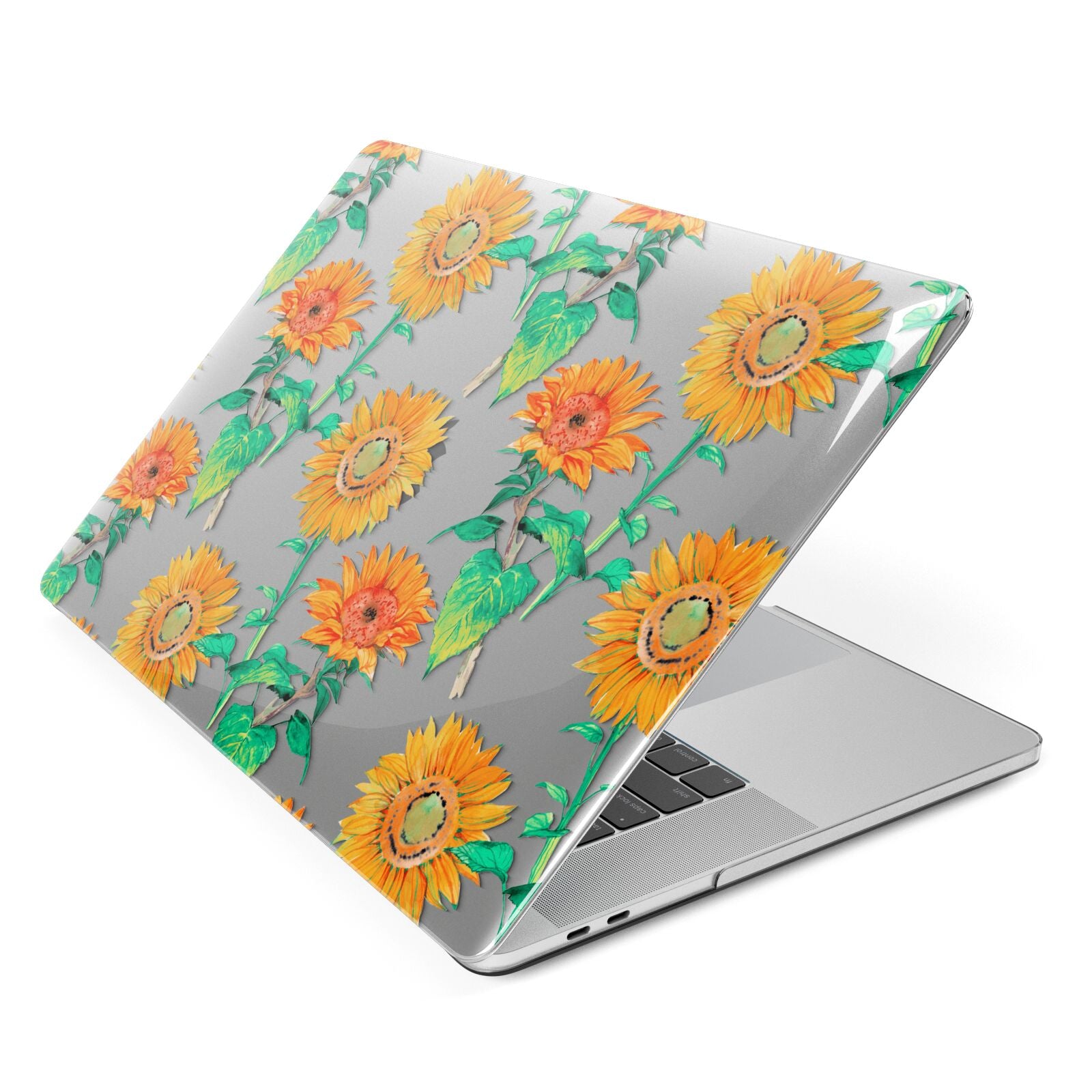 Sunflower Pattern Macbook Case