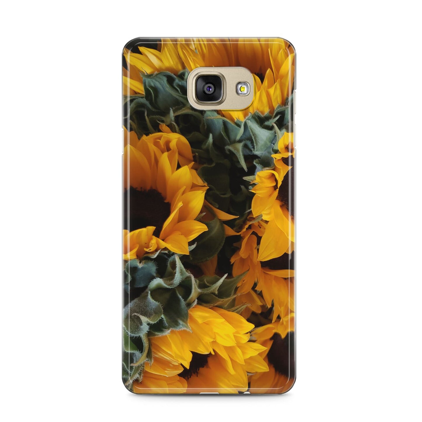 Sunflower Samsung Galaxy A5 2016 Case on gold phone