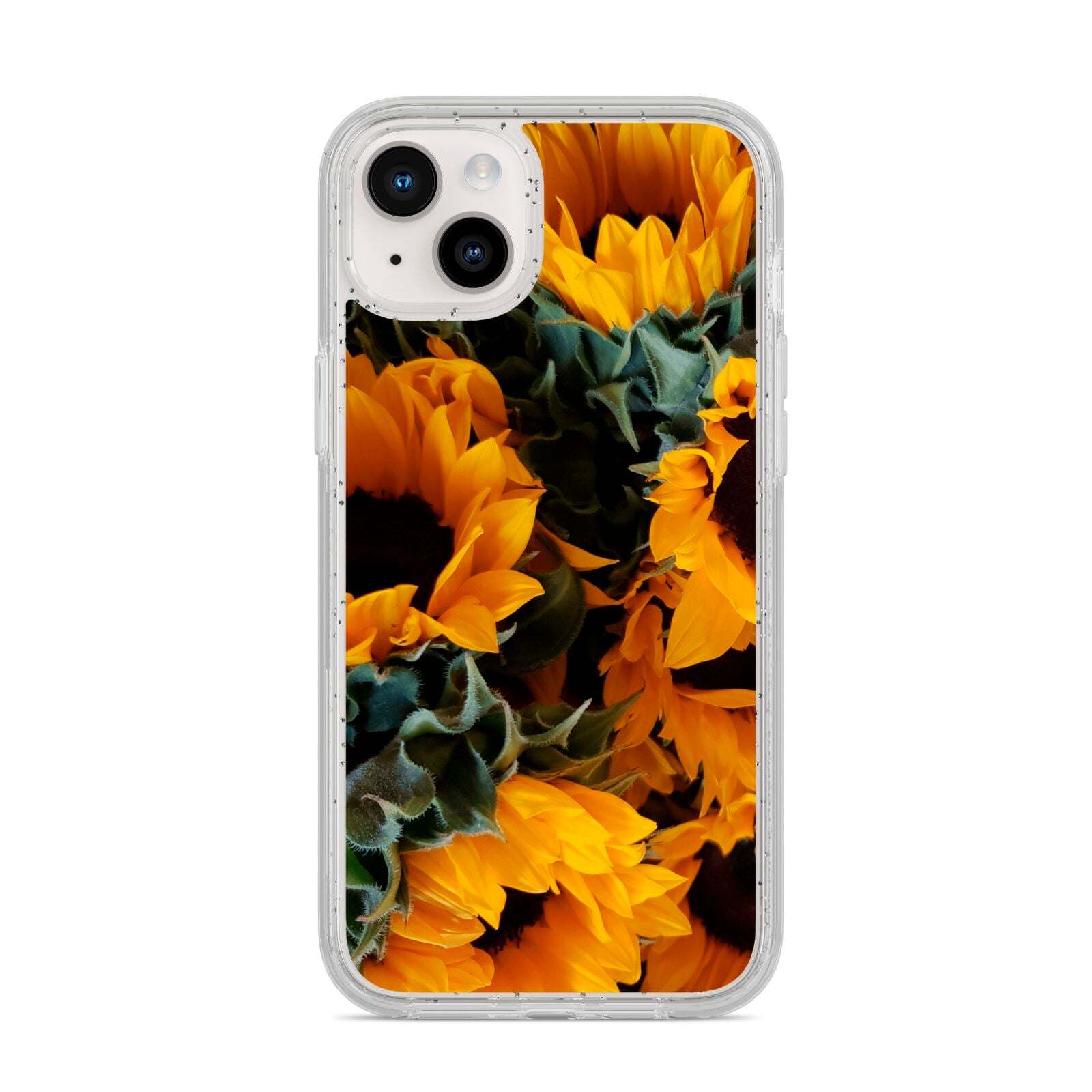 Sunflower iPhone 14 Plus Glitter Tough Case Starlight