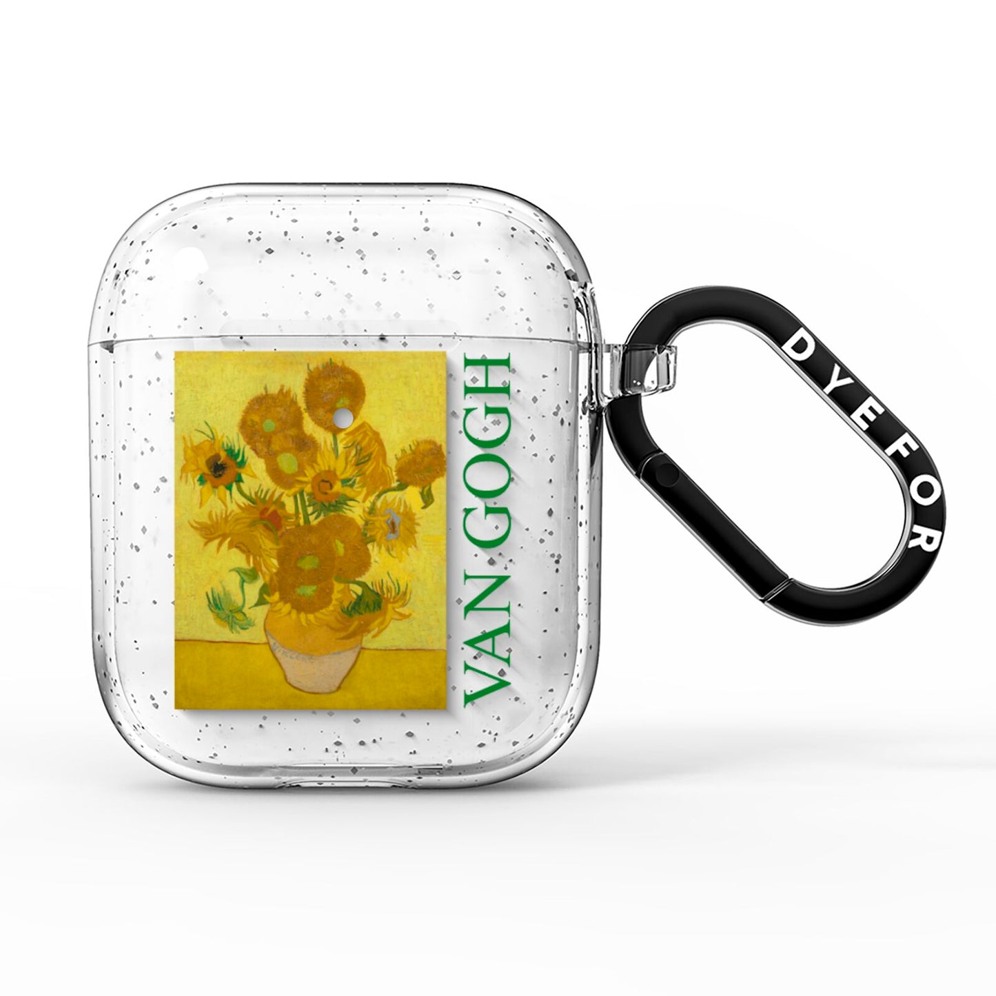 Sunflowers By Van Gogh AirPods Glitter Case