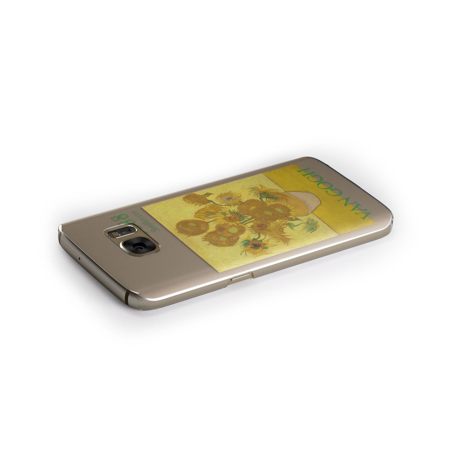 Sunflowers By Van Gogh Samsung Galaxy Case Side Close Up