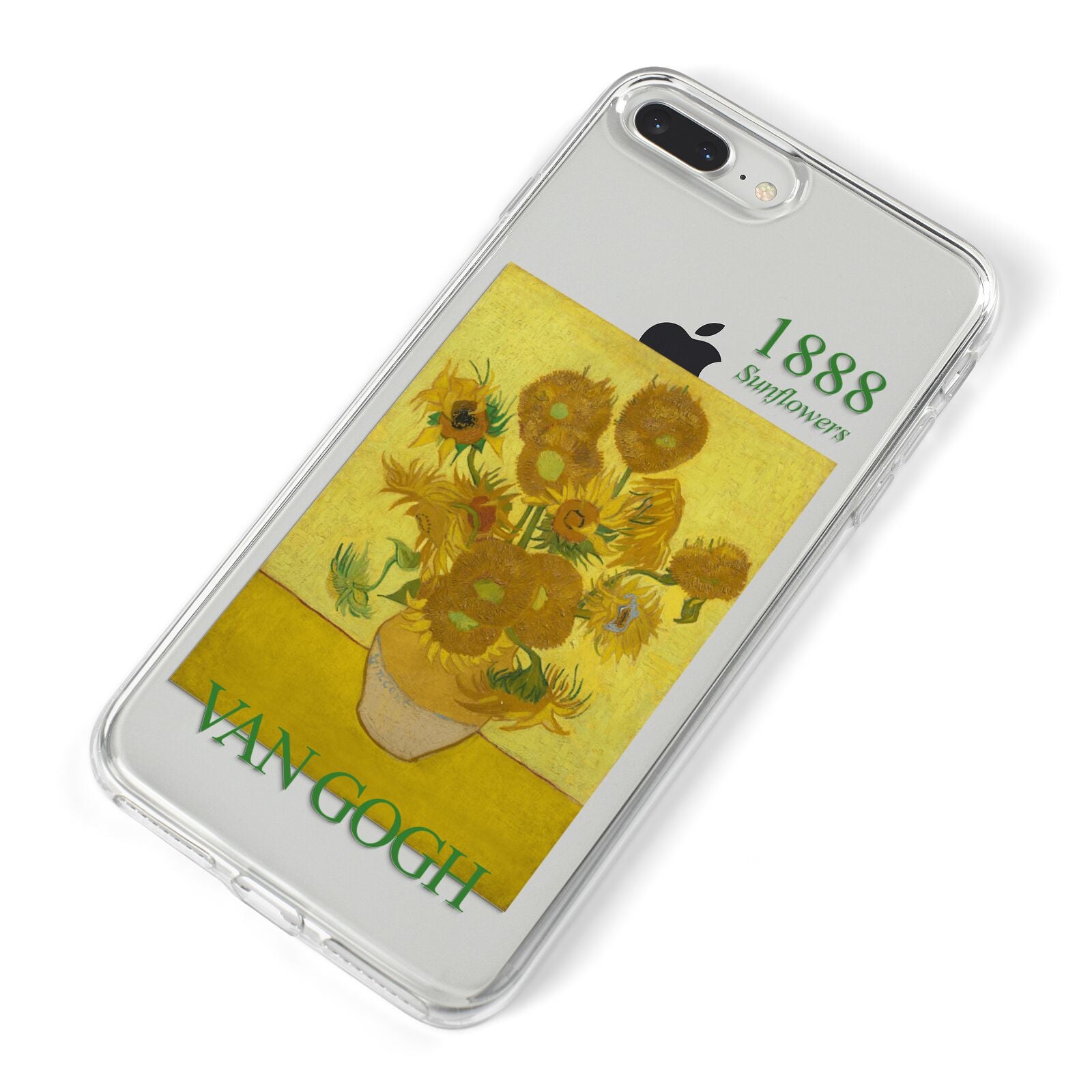 Sunflowers By Van Gogh iPhone 8 Plus Bumper Case on Silver iPhone Alternative Image