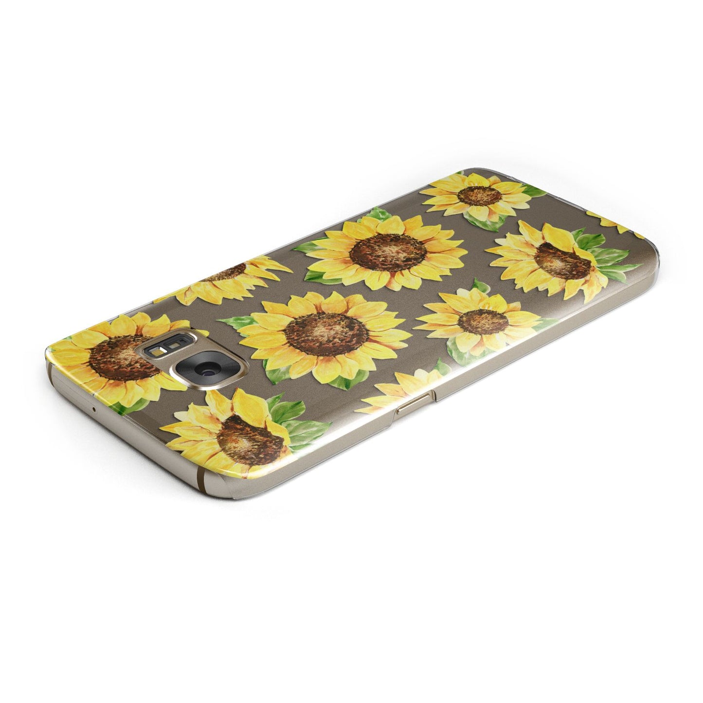 Sunflowers Samsung Galaxy Case Top Cutout