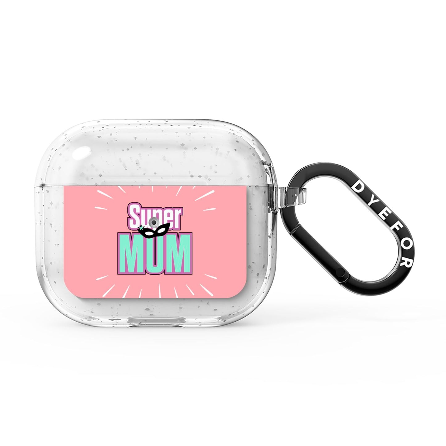 Super Mum Mothers Day AirPods Glitter Case 3rd Gen