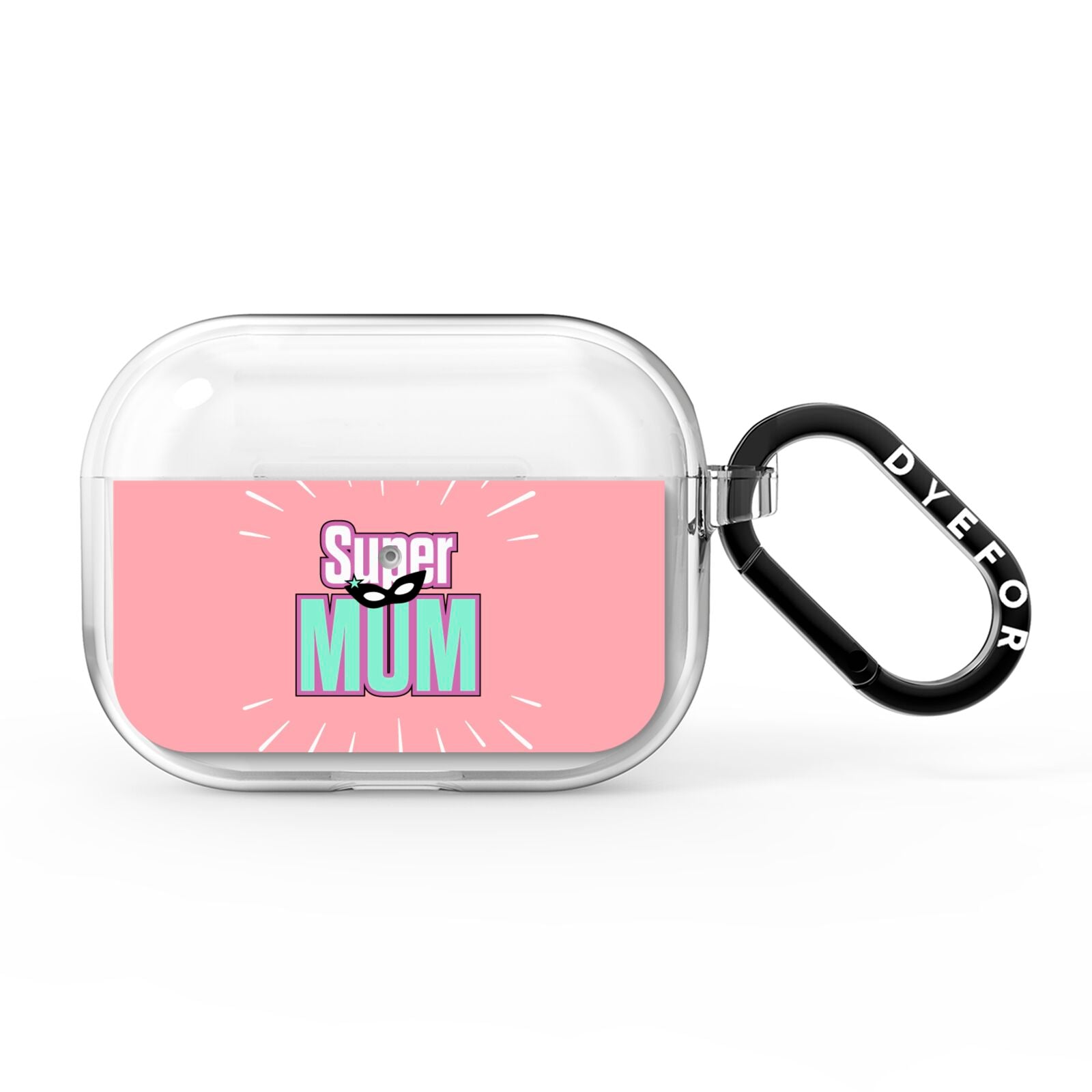 Super Mum Mothers Day AirPods Pro Clear Case