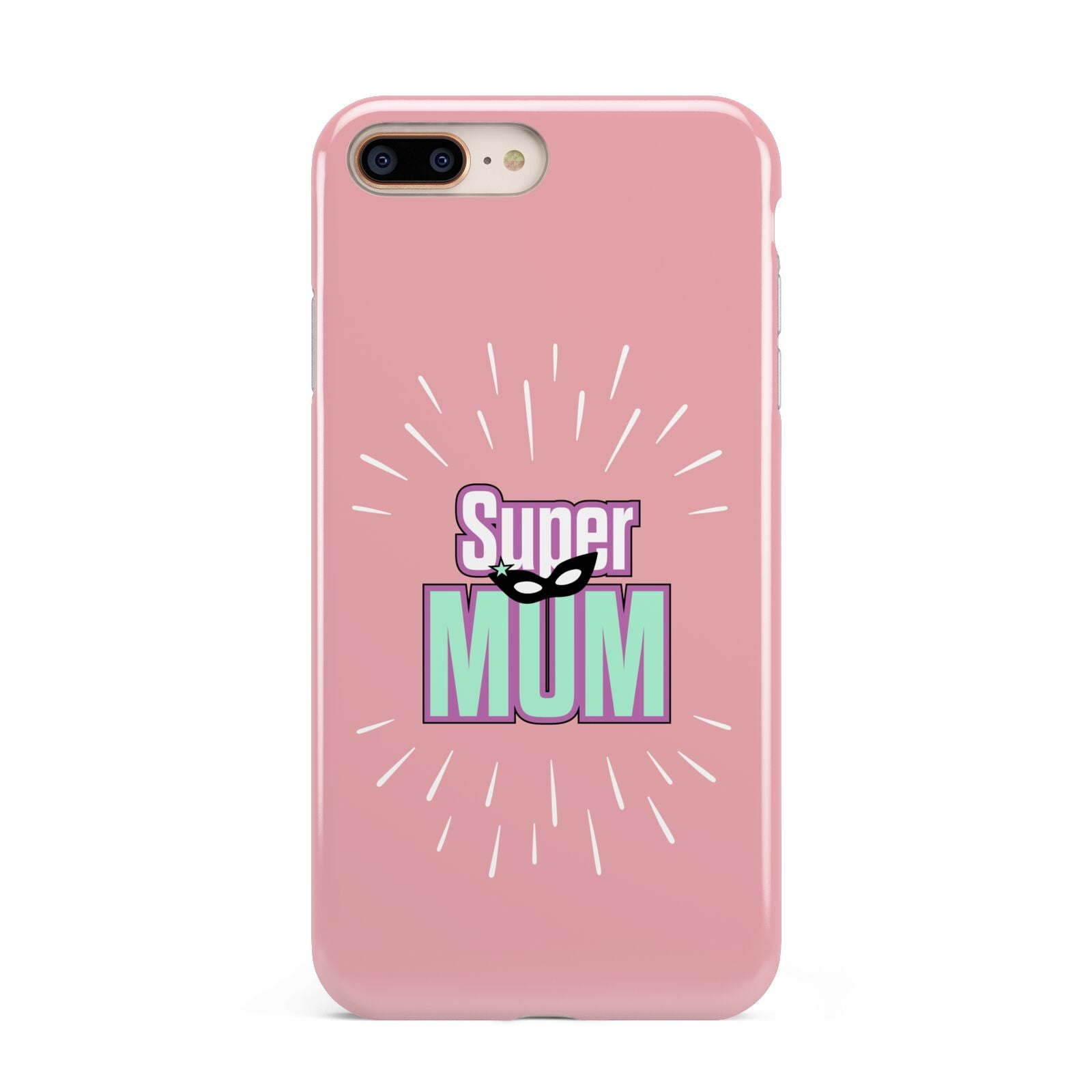 Super Mum Mothers Day Apple iPhone 7 8 Plus 3D Tough Case