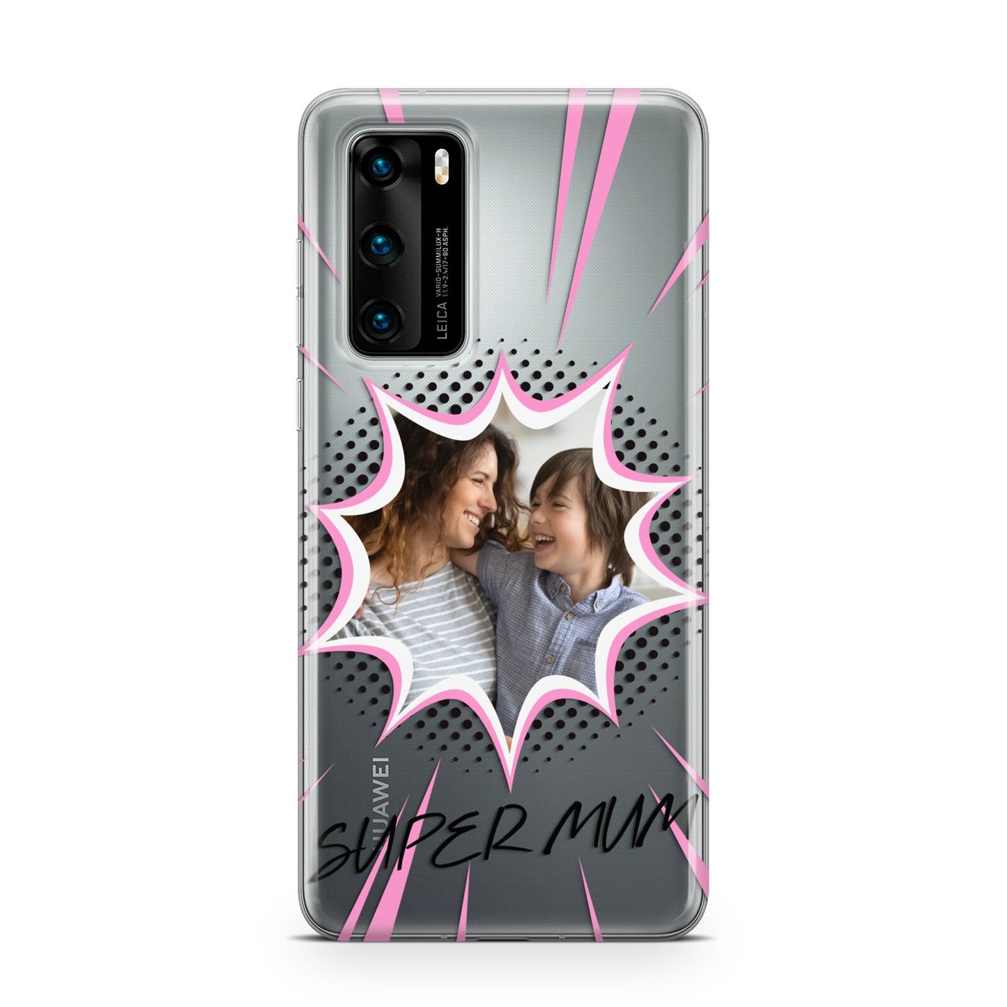 Super Mum Photo Huawei P40 Phone Case