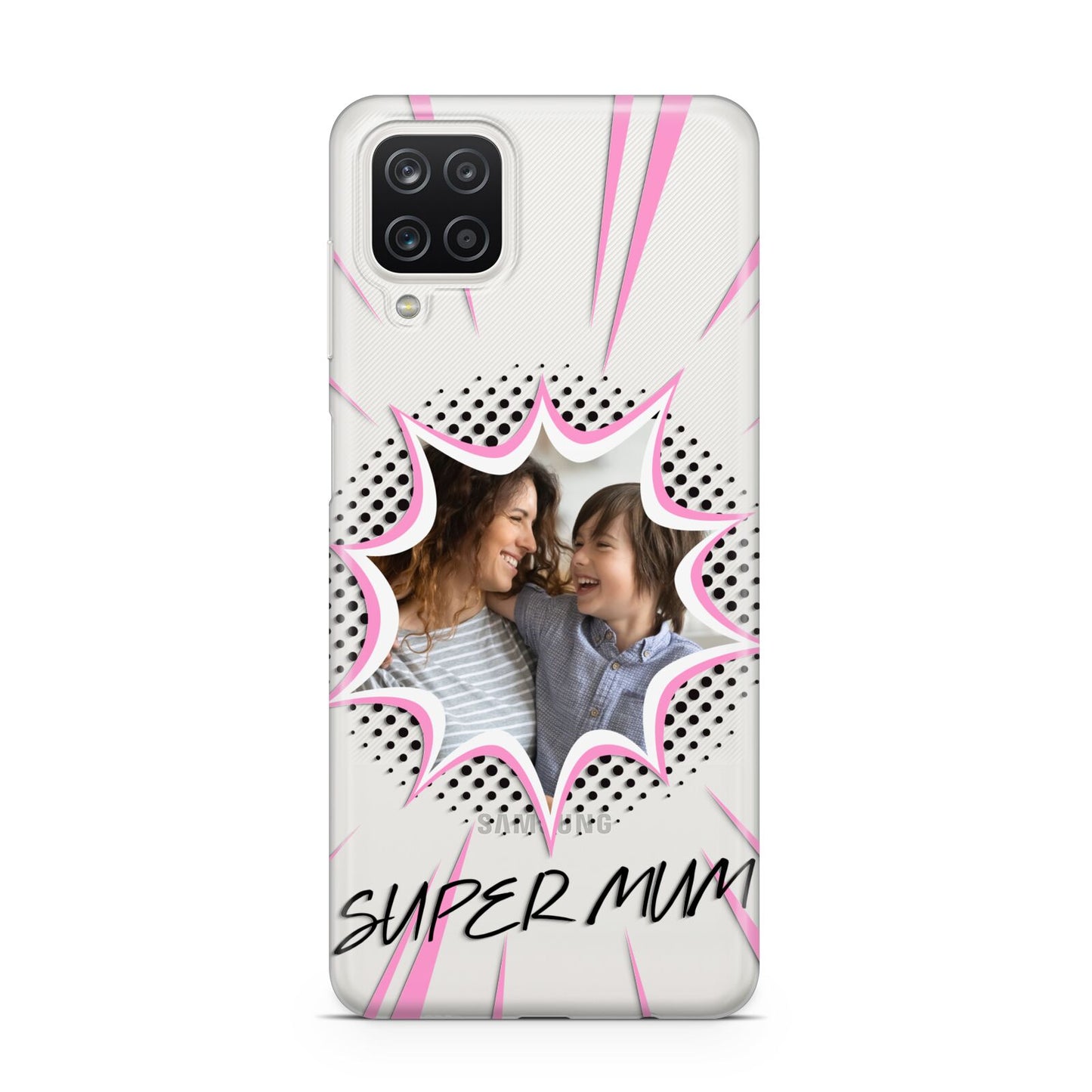 Super Mum Photo Samsung A12 Case