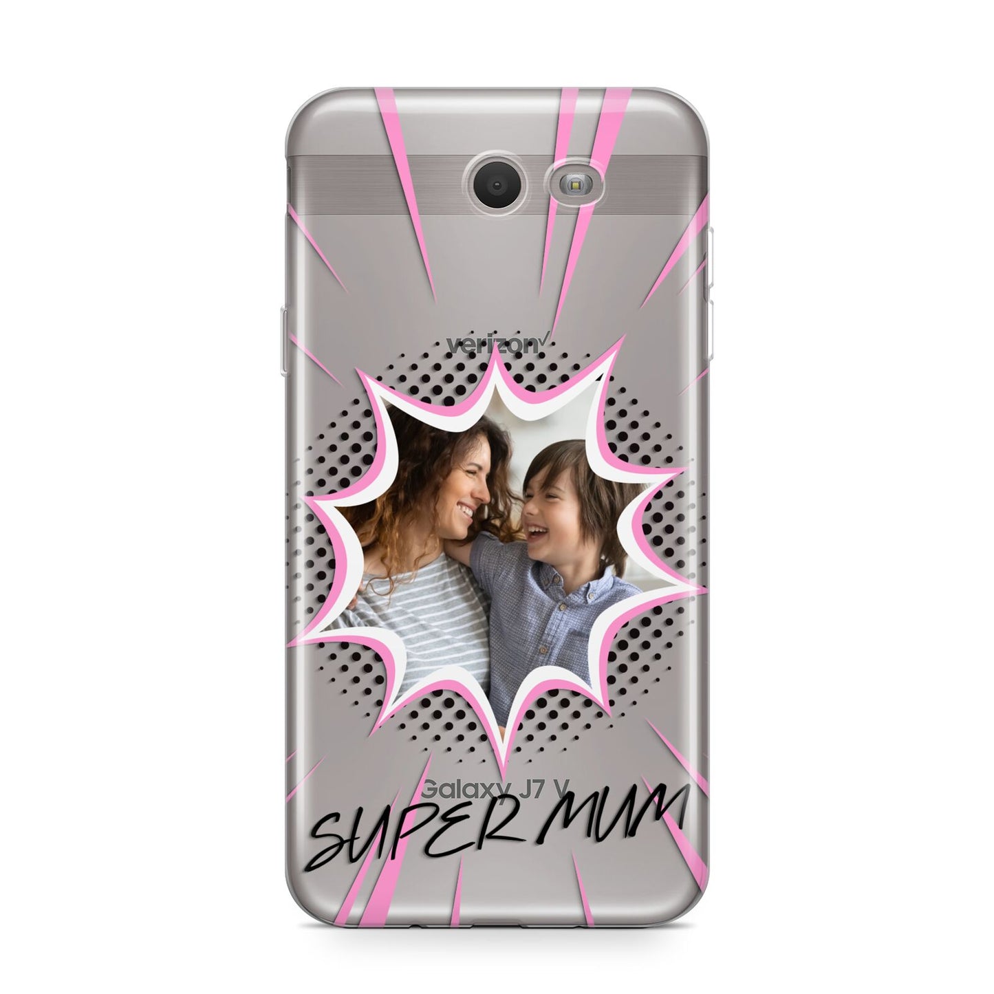 Super Mum Photo Samsung Galaxy J7 2017 Case