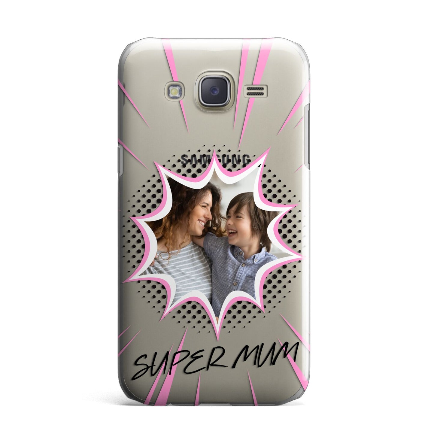 Super Mum Photo Samsung Galaxy J7 Case