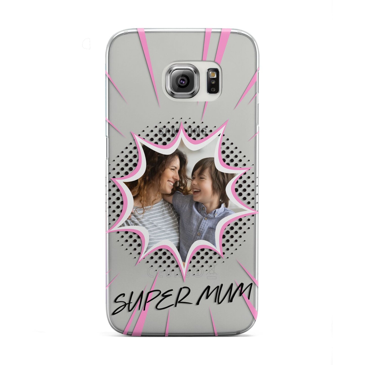 Super Mum Photo Samsung Galaxy S6 Edge Case