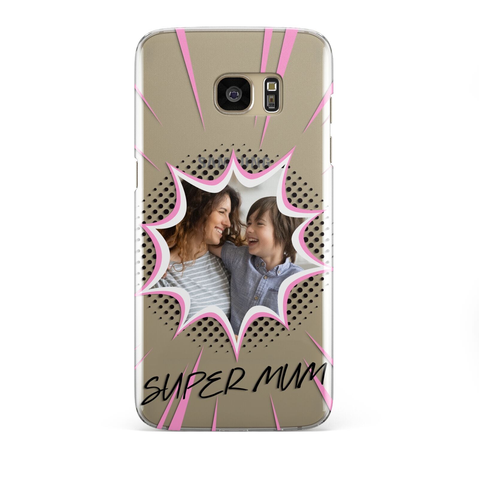 Super Mum Photo Samsung Galaxy S7 Edge Case