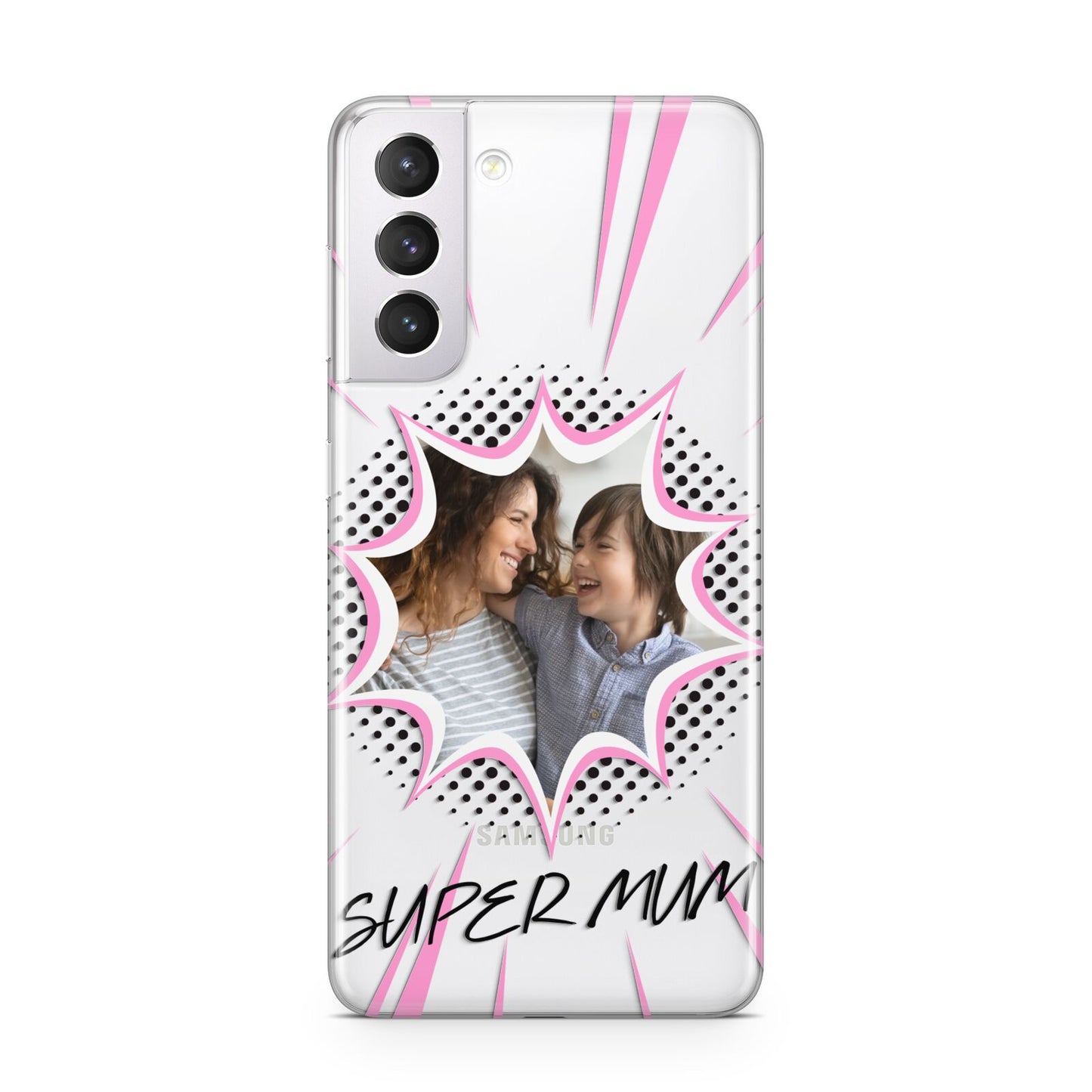 Super Mum Photo Samsung S21 Case