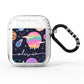 Super Sweet Galactic Custom Name AirPods Glitter Case