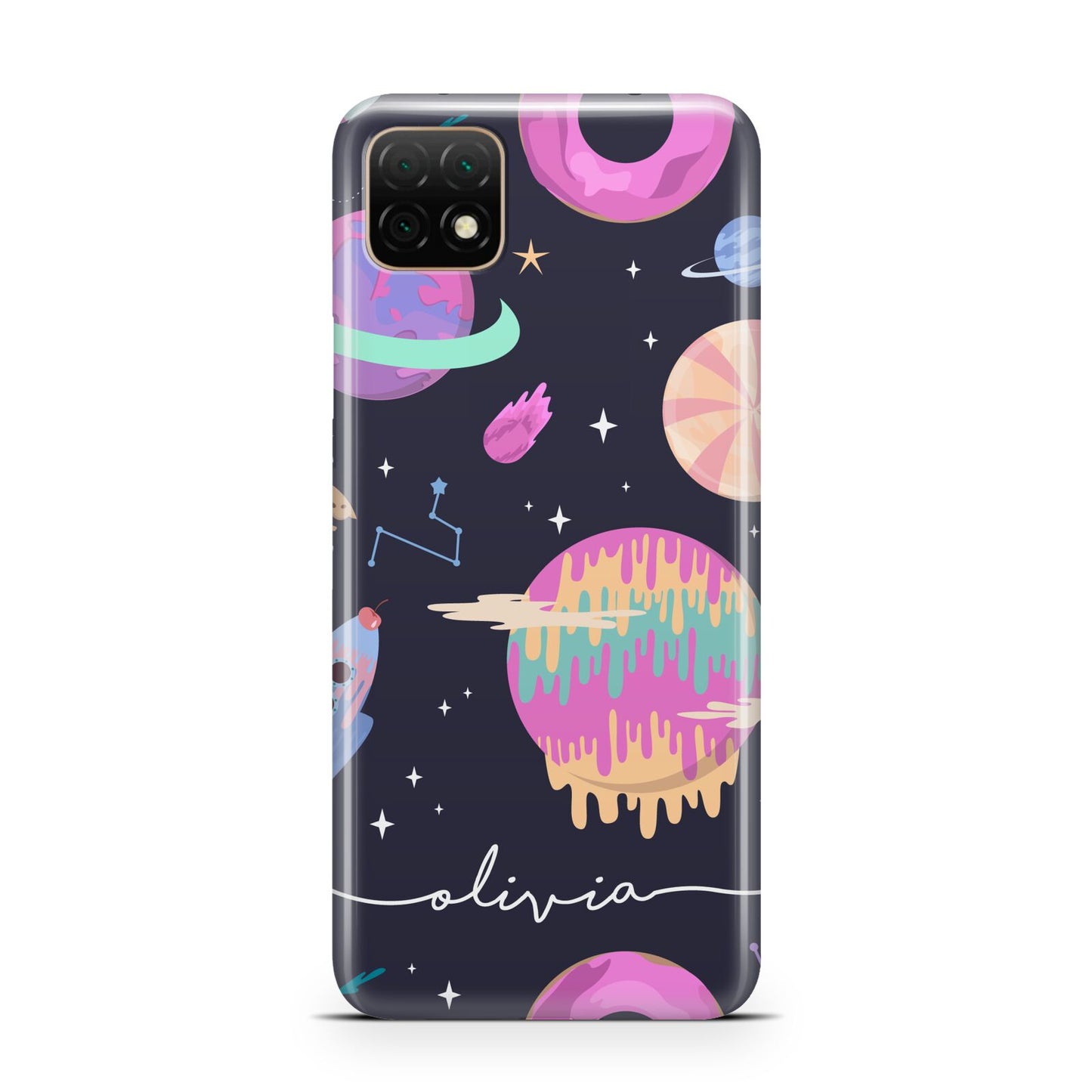 Super Sweet Galactic Custom Name Huawei Enjoy 20 Phone Case