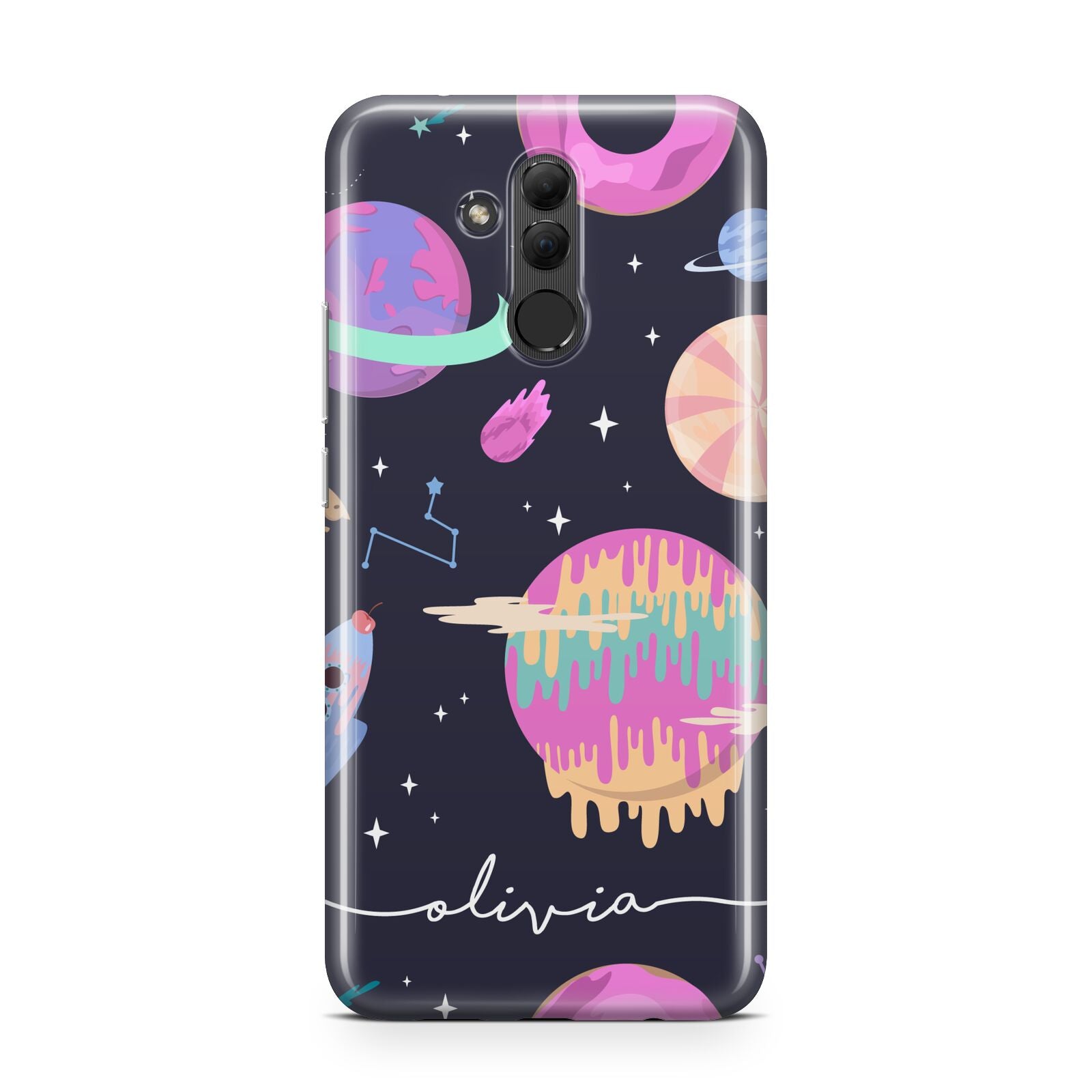 Super Sweet Galactic Custom Name Huawei Mate 20 Lite