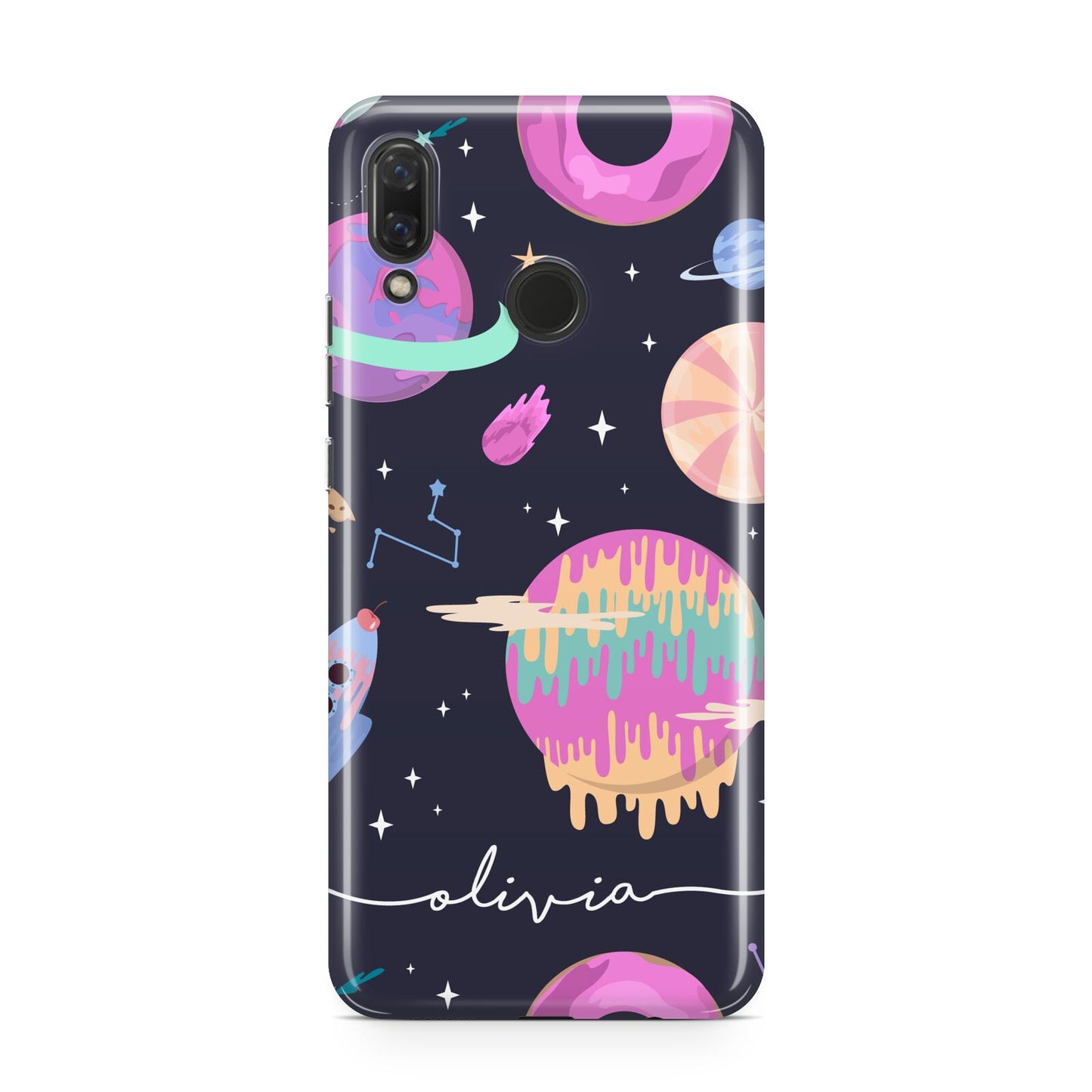 Super Sweet Galactic Custom Name Huawei Nova 3 Phone Case